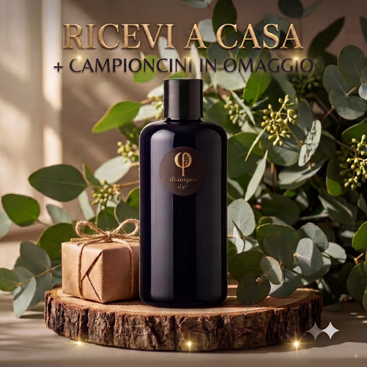 Shampoo colorante che riduce i capelli bianchi in modo graduale e naturale